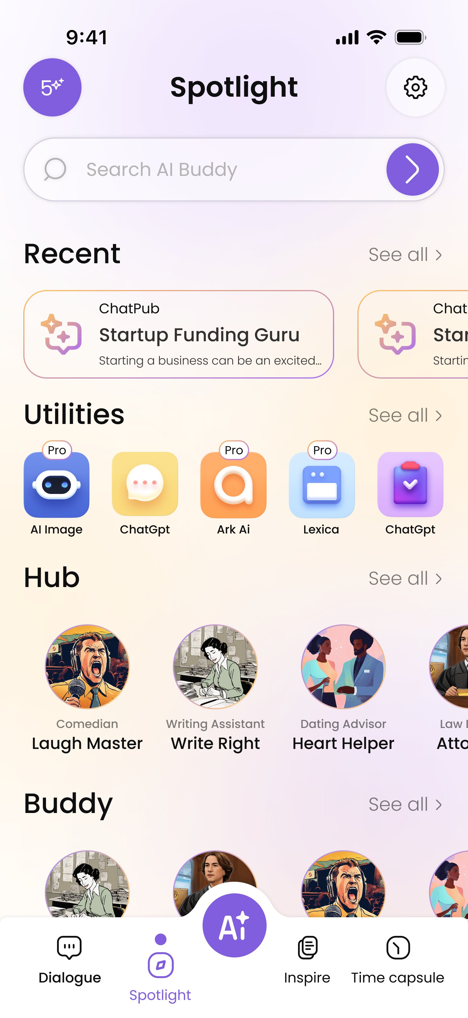 OnstoAI Spotlight Tab